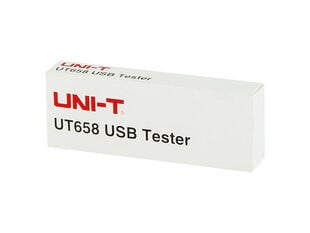 Тестер USB-разъемов Uni-T UT658 цена и информация | Адаптеры, USB-разветвители | pigu.lt