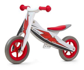 Paspiriamas dviratukas 2in1 Look, raudonas kaina ir informacija | Balansiniai dviratukai | pigu.lt