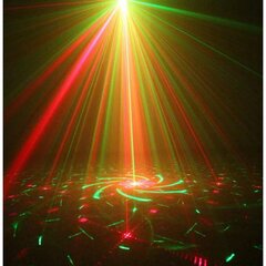 Šviesos efektų lazeris, Raudonos ir žalios spalvos šviesų цена и информация | Праздничные декорации | pigu.lt