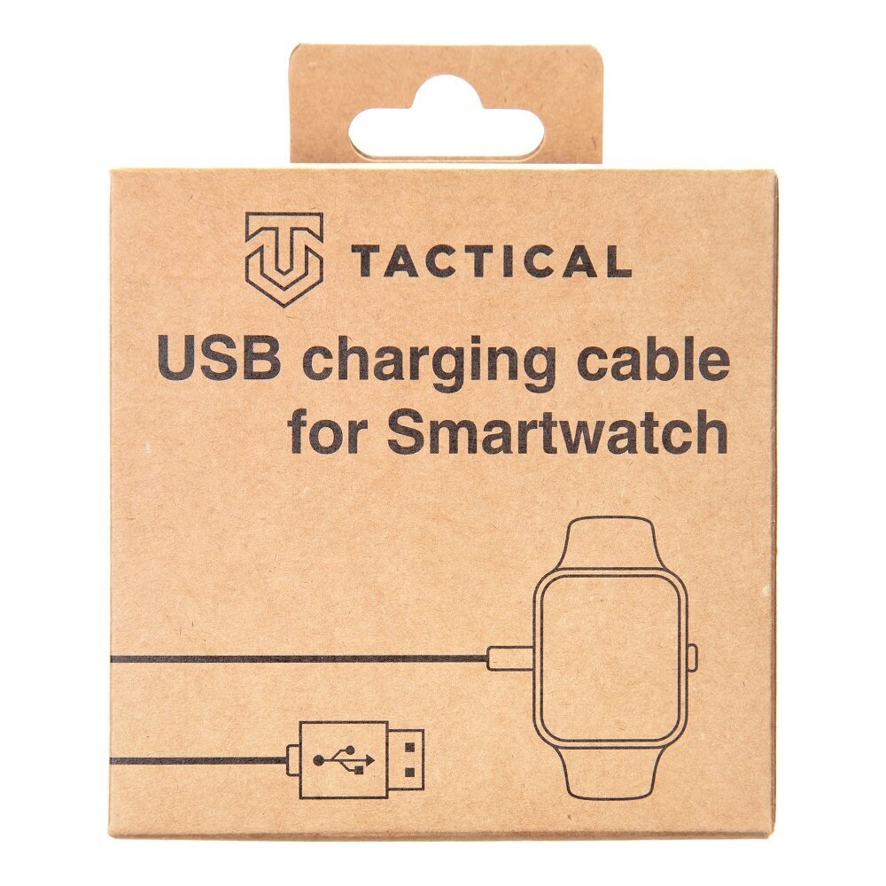 Tactical USB Smartwatch Charging Cable kaina ir informacija | Išmaniųjų laikrodžių ir apyrankių priedai | pigu.lt