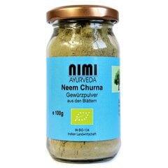 Nimbamedžio milteliai Nimi Ayurveda Neem Nimba Bio, 100 g цена и информация | Чаи и лекарственные травы | pigu.lt