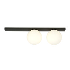 Emibig светильник Fit 2 Black/Opal цена и информация | Потолочные светильники | pigu.lt