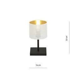 Emibig stalinis šviestuvas Jordan LN1 White/Gold kaina ir informacija | Staliniai šviestuvai | pigu.lt