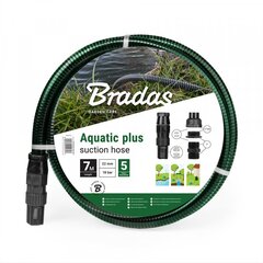 Vandens siurbimo žarnos rinkinys Bradas AQUATIC PLUS, 7 m kaina ir informacija | Laistymo įranga, purkštuvai | pigu.lt