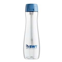 Бутылка для воды BWT Sport Tritan, синяя, 600 мл цена и информация | Фляги для воды | pigu.lt