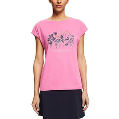 Marškinėliai moterims Esprit, rožiniai kaina ir informacija | Marškinėliai moterims | pigu.lt