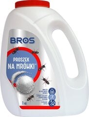 BROS порошок от муравьев, 1 кг цена и информация | Средства для уничтожения насекомых | pigu.lt