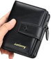 Vyriška piniginė E35, juoda kaina ir informacija | Vyriškos piniginės, kortelių dėklai | pigu.lt