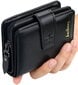 Vyriška piniginė E35, juoda цена и информация | Vyriškos piniginės, kortelių dėklai | pigu.lt