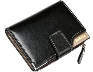 Vyriška piniginė E04, juoda kaina ir informacija | Vyriškos piniginės, kortelių dėklai | pigu.lt
