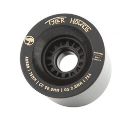 Riedlentės Ratukų Rinkinys Arbor Signature Highlands Tyler Howell 75a Black 75 MM цена и информация | Скейтборды | pigu.lt