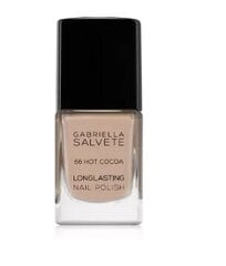 Nagų lakas Gabriella Salvete Sunkissed Longlasting Nail Polish Shade 66 Hot Cocoa, 11 ml kaina ir informacija | Nagų lakai, stiprintojai | pigu.lt