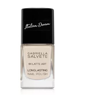 Nagų lakas Gabriella Salvete Sunkissed Longlasting Nail Polish Shade 64 Latte Art, 11 ml цена и информация | Nagų lakai, stiprintojai | pigu.lt