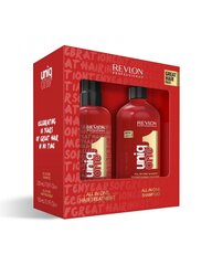 Plaukų priežiūros priemonių rinkinys Revlon Professional Uniq One kaina ir informacija | Šampūnai | pigu.lt