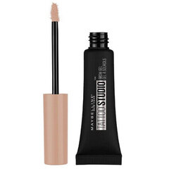 Водостойкий гель для бровей Tattoo Brow Waterproof Gel 04 Med Brown, 6,8 мл цена и информация | Maybelline Декоративная косметика | pigu.lt