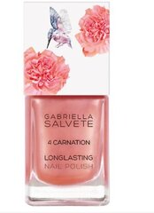 Nagų lakas Gabriella Salvete Flower Shop Longlasting Nail Polish 4 Carnation, 11ml kaina ir informacija | Nagų lakai, stiprintojai | pigu.lt