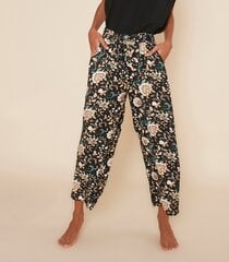 Женские штаны Hailys CIRA5214*01, черные/бежевые 4063942788708 цена и информация | Женские брюки | pigu.lt