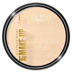 Matizuojoanti kompaktinė pudra Eveline Art Make-Up Anti-Shine Complex Pressed 14 g, 30 Ivory kaina ir informacija | Makiažo pagrindai, pudros | pigu.lt