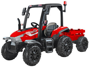 Didelis traktorius su 4x4 priekaba + nuotolinio valdymo pultas - mėlynas цена и информация | Игрушки для мальчиков | pigu.lt