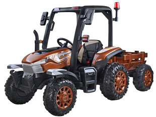 Didelis traktorius su 4x4 priekaba + nuotolinio valdymo pultas - raudonas kaina ir informacija | Žaislai berniukams | pigu.lt