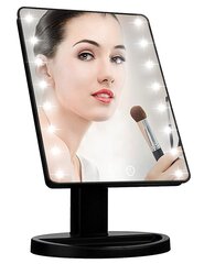 Зеркало для макияжа Goodbuy L16 с 16 светодиодными лампами цена и информация | Зеркала | pigu.lt
