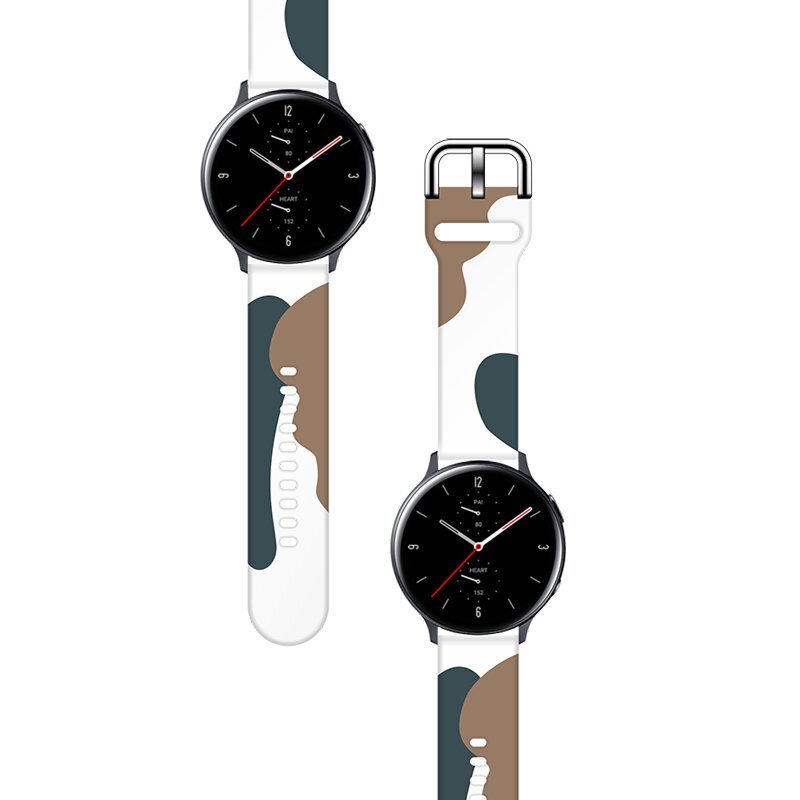 Fusion Moro 1 White Blue цена и информация | Išmaniųjų laikrodžių ir apyrankių priedai | pigu.lt