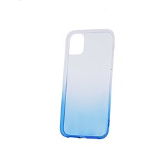 Fusion Gradient case silikoninis dėklas skirtas Samsung A125 / M127 Galaxy A12 / M12 skaidrus - mėlynas kaina ir informacija | Telefono dėklai | pigu.lt