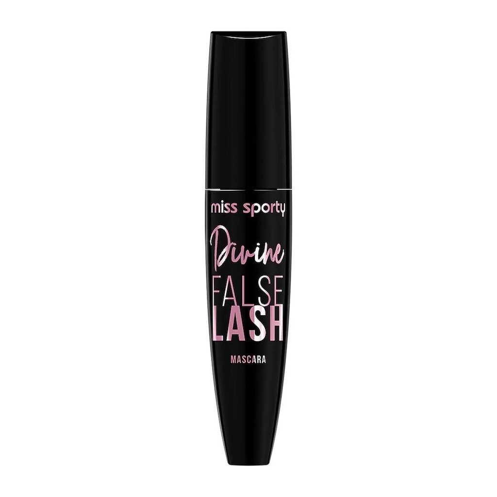 Tankinantis blaksteinų tušas Miss Sporty Divine False Lash Mascara Thickening Black Mascara, 12ml цена и информация | Akių šešėliai, pieštukai, blakstienų tušai, serumai | pigu.lt