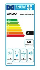 Akpo WK-4 Cetias 60 BI kaina ir informacija | Akpo Buitinė technika ir elektronika | pigu.lt