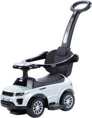 Stumiamas automobilis HZ614W, pilkas kaina ir informacija | Žaislai kūdikiams | pigu.lt
