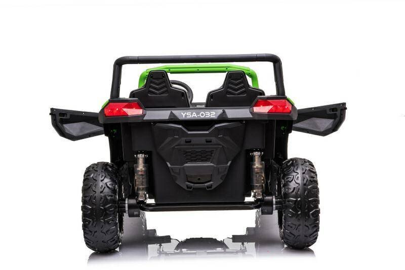 Dvivietis elektromobilis ATV Buggy, žalias kaina ir informacija | Elektromobiliai vaikams | pigu.lt