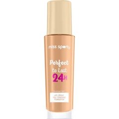 Makiažo pagrindas Miss Sporty Perfect To Last 24h 160 Vanilla, 30ml kaina ir informacija | Makiažo pagrindai, pudros | pigu.lt