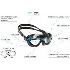 Plaukimo akiniai Cressi-Sub DE202620, balti kaina ir informacija | Plaukimo akiniai | pigu.lt