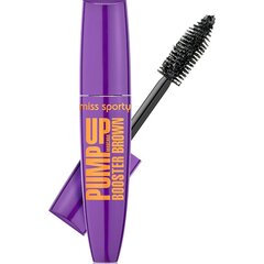 Blakstienų tušas Miss Sporty Pump Up Booster Mascara 002 Brown, 12ml kaina ir informacija | Akių šešėliai, pieštukai, blakstienų tušai, serumai | pigu.lt