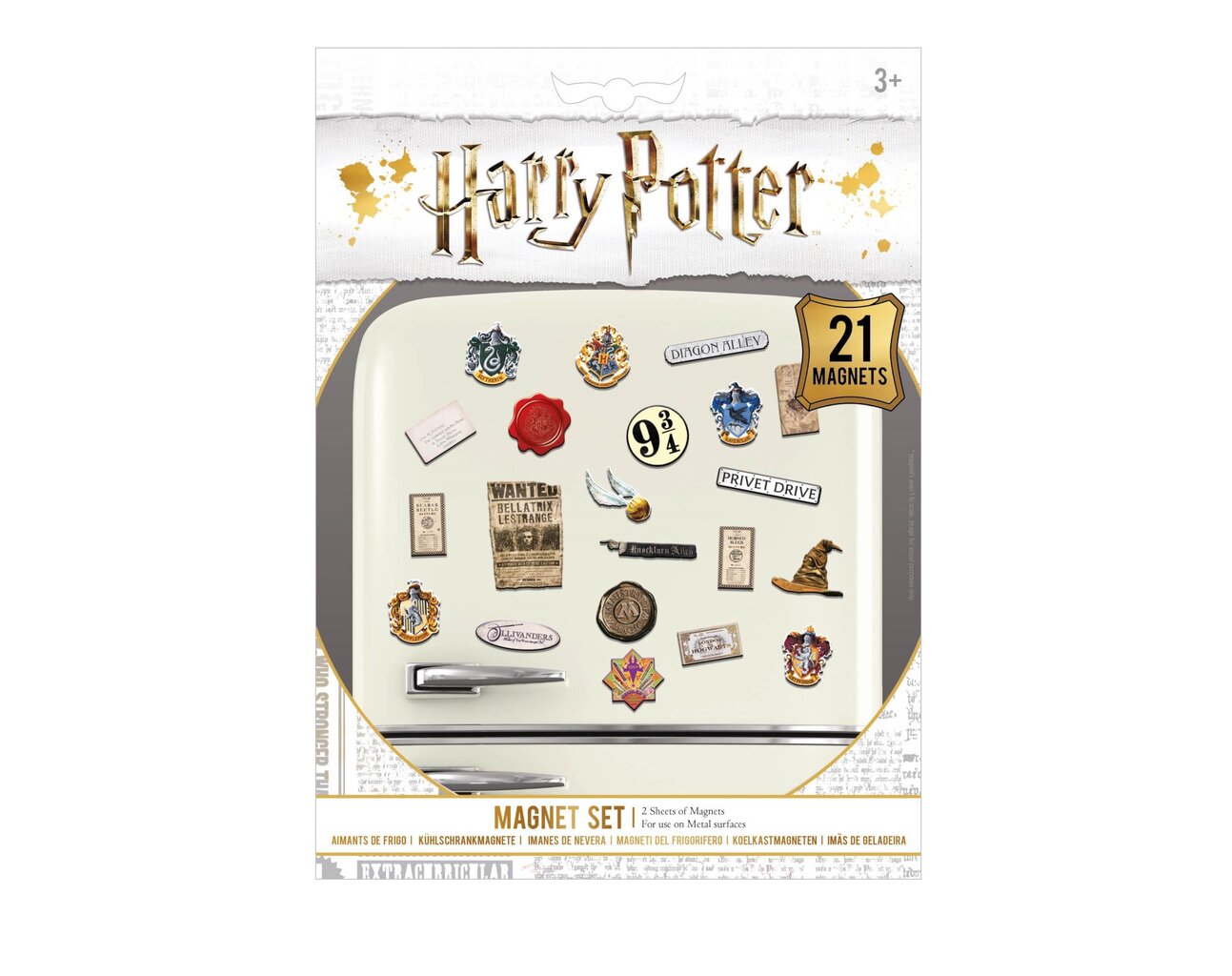 Harry Potter (Wizardry), magnetukų rinkinys kaina ir informacija | Žaidėjų atributika | pigu.lt