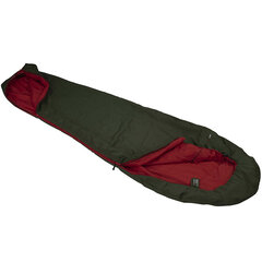 Спальный мешок High Peak Pak 600, 210 x 75/50 см, зелено-красный цена и информация | Спальные мешки | pigu.lt