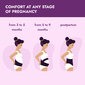 Universalus diržas nėščiosioms 5 in 1: prieš ir po gimdymo, Smėlio kaina ir informacija | Higienos prekės mamoms | pigu.lt