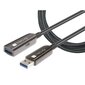 Techly USB 3.2 Gen1 A-A 20m 5Gbps kaina ir informacija | Adapteriai, USB šakotuvai | pigu.lt