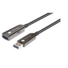 Techly, USB 3.2, Gen1 A-A, 30m, 5Gbps kaina ir informacija | Kabeliai ir laidai | pigu.lt