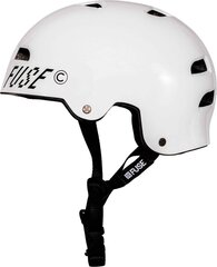 Шлем Fuse Alpha, глянцевый белый цена и информация | Шлемы | pigu.lt