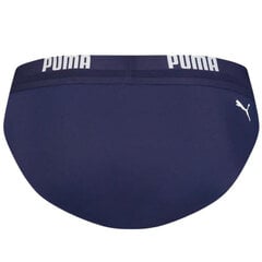 Maudymosi glaudės vyrams Puma Swim 907655 01, mėlynos kaina ir informacija | Maudymosi šortai, glaudės | pigu.lt