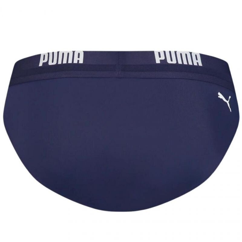 Maudymosi glaudės vyrams Puma Swim 907655 01, mėlynos kaina ir informacija | Maudymosi šortai, glaudės | pigu.lt