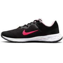 Bėgimo bateliai vaikams Nike Revolution 6 Jr, juodi kaina ir informacija | Nike Apranga, avalynė, aksesuarai | pigu.lt