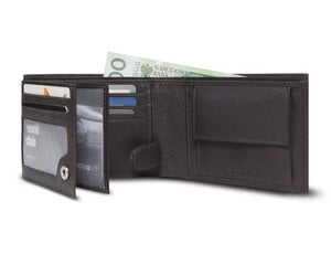 Piniginė vyrams RFID SOLIER SW35 - Ruda kaina ir informacija | Vyriškos piniginės, kortelių dėklai | pigu.lt