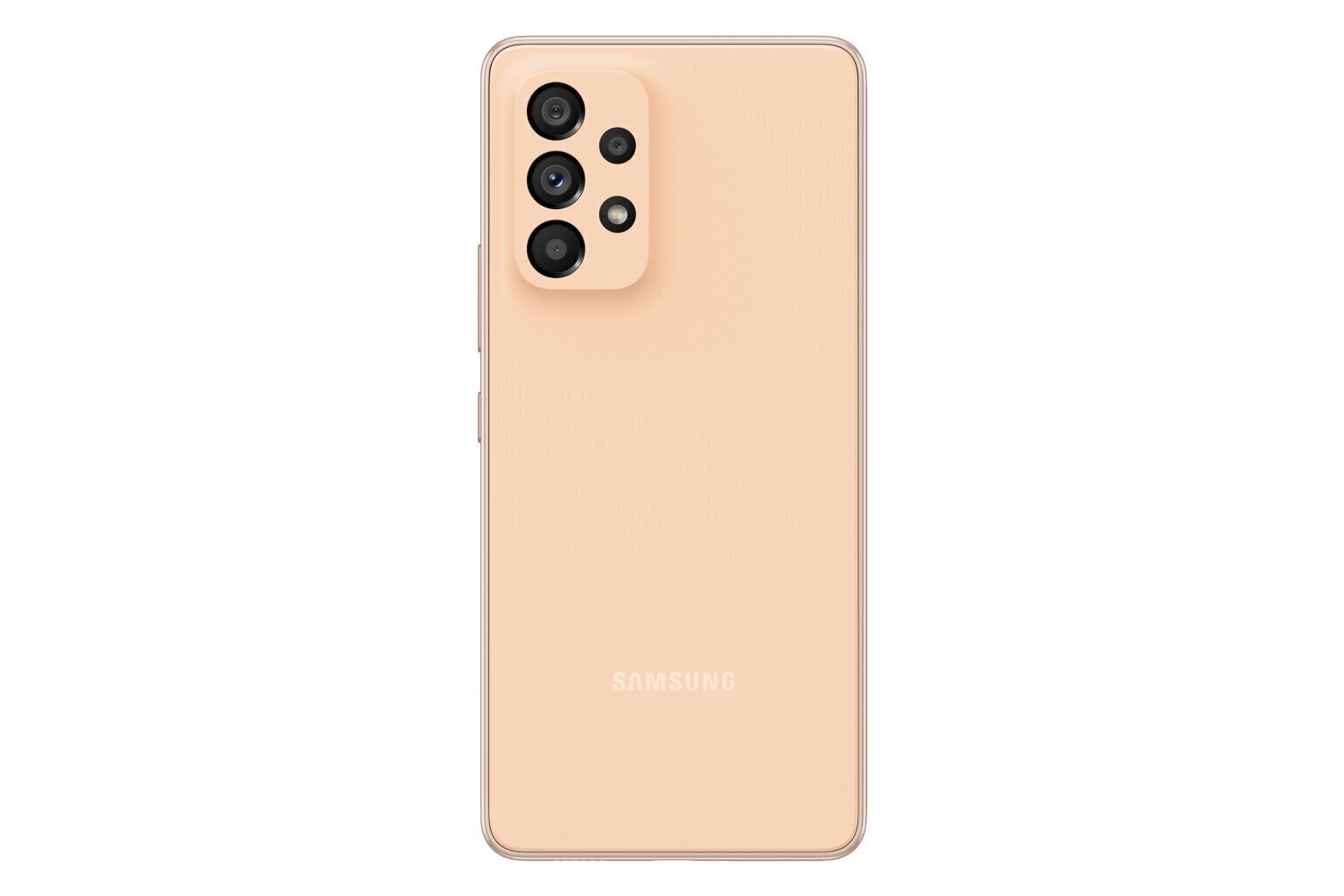 Samsung Galaxy A53 5G 8/256GB Dual SIM SM-A536BZOLEUE Peach kaina ir informacija | Mobilieji telefonai | pigu.lt