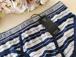 Guess vyriškos margos medvilninės trumpikės U64F24 GUESSU64F24BLUE7613349554221 цена и информация | Мужские трусы | pigu.lt