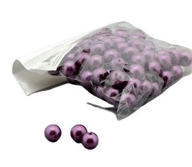 Violetinės spalvos karoliukai 50g цена и информация | Принадлежности для флористики | pigu.lt
