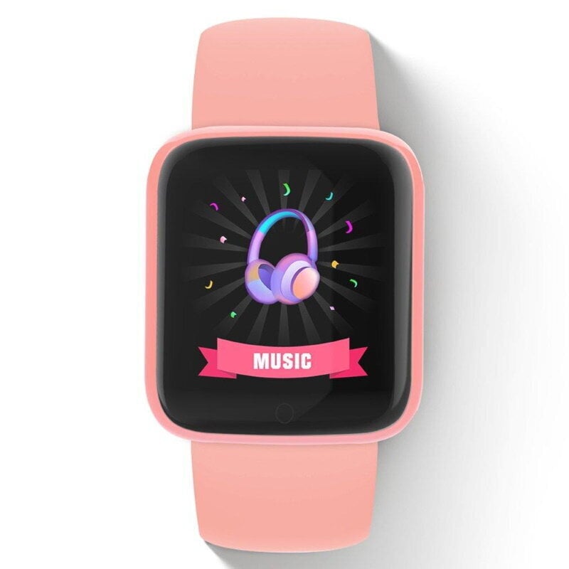 iWear M7 Pink цена и информация | Išmanieji laikrodžiai (smartwatch) | pigu.lt