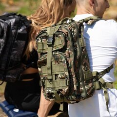 CBT7204 GREEN CAMO DEFENDER BACKPACK NILS CAMP kaina ir informacija | Lauko žaidimai | pigu.lt