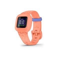 Детский фитнес-трекер Garmin Vivofit Jr.3, персиково-леопардовый цена и информация | Смарт-часы (smartwatch) | pigu.lt